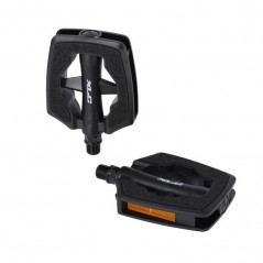 XLC Plastic platform pedals with reflective 118X88X24 MM PD-C22 2501851611VAR