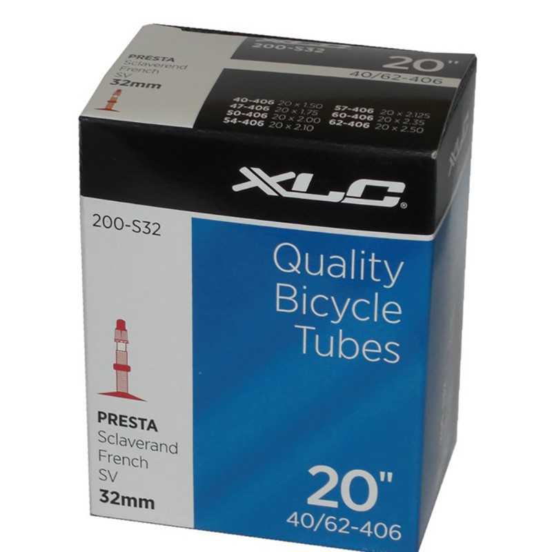 XLC Cámara bicicleta 20X4.00-4.90 PRESTA 33 MM (100/120-406) 2508200410