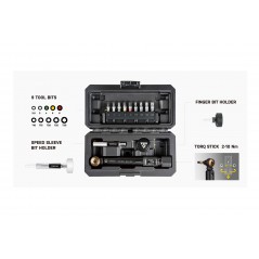 TOPEAK Torque wrench + 18 pieces TORQ STICK 2-10NM 58906