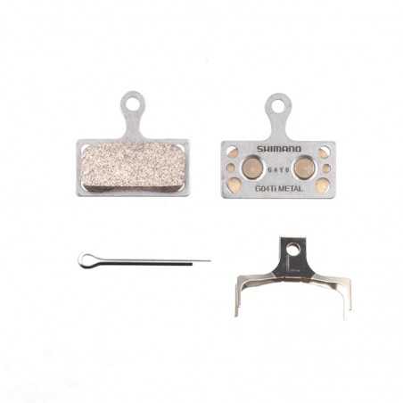 SHIMANO Set of metallic brake pads G04Ti XTR/DEORE XT/SLX/ALFINE 721966