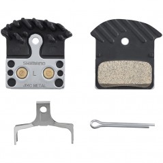 SHIMANO Set of metal brake pads cooling fin J04C XTR/DEORE XT/SLX/ALFINE 721968