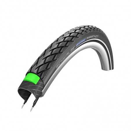 SCHWALBE Rigid bicycle tire MARATHON 700x23 HS620 PERF TWINSKIN GREENGUARD ADDIX ECO REF 23-622 721981