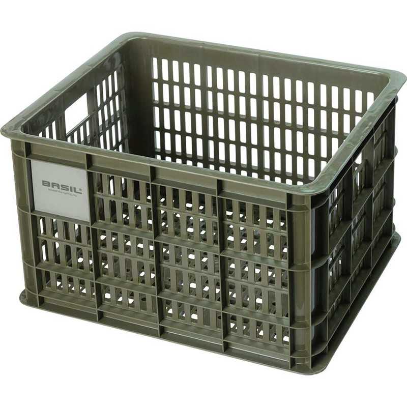 BASIL Cesta plástico para bicicleta CRATE 722069VAR
