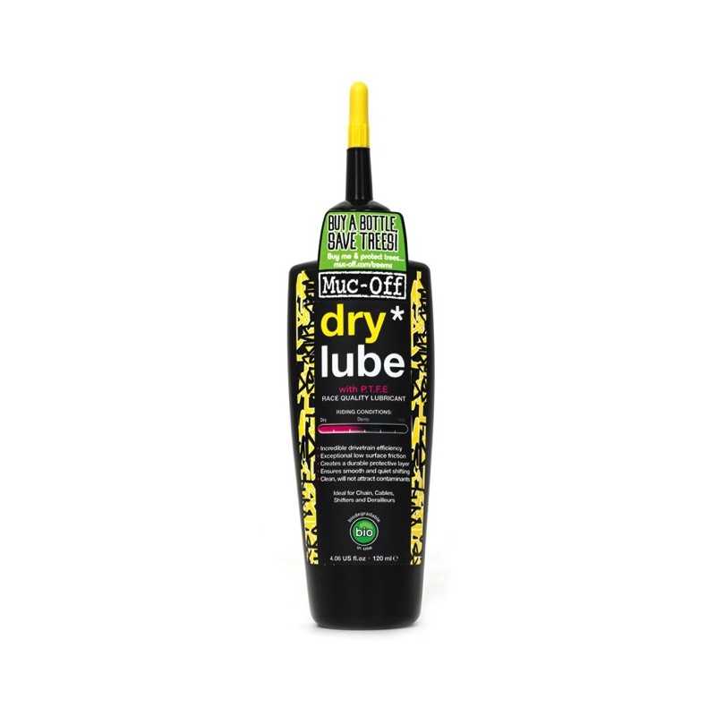MUC-OFF Aceite lubricante cadena bicicleta para clima seco 300 ML 722074