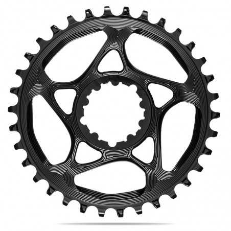 ABSOLUTE BLACK Bicycle transmission crown plate DIRECT MOUNT SRAM 1x10-12V 718805VAR