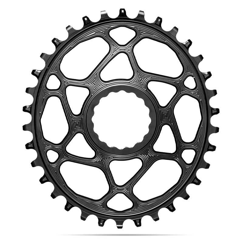 ABSOLUTE BLACK oval crown plate DIRECT MOUNT 3 MM OFFSET 148 BOOST SRAM 1x12V HG+ 718840VAR