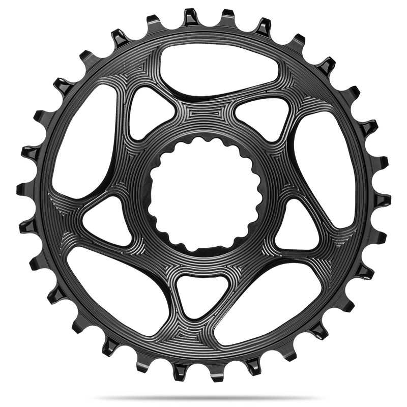 ABSOLUTE BLACK Bicycle transmission crown plate DIRECT MOUNT CANNONDALE HOLLOWGRAM 1x10-12V 718911VAR