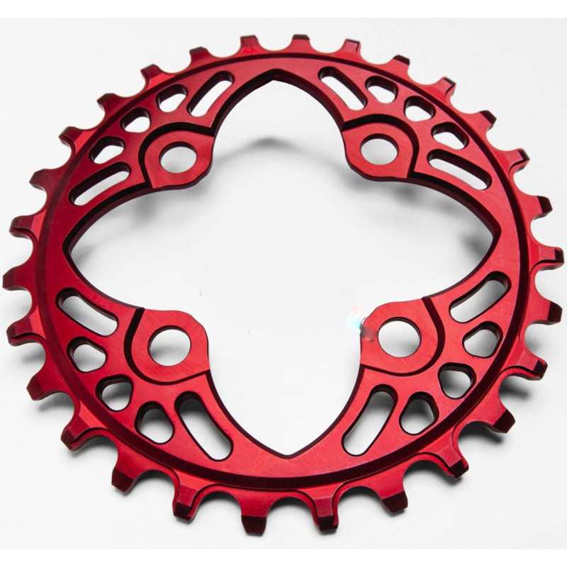 ABSOLUTE BLACK 4 ARMS CHAINRING 64 BCD 1x10-12V 718917VAR
