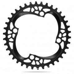 ABSOLUTE BLACK 4 ARMS CHAINRING 104 BCD 1x10-12V 718918VAR
