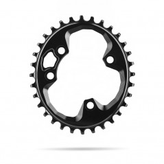 ABSOLUTE BLACK Plato corona ovalado 4 brazos 76 BCD 1x10-12V 718939VAR