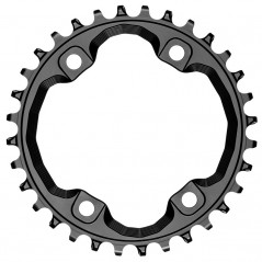 ABSOLUTE BLACK Plato corona asimétrico 4 brazos con tornillos 96 BCD SHIMANO XT M8000 718962VAR