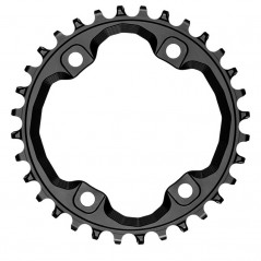 ABSOLUTE BLACK Plato corona asimétrico 4 brazos con tornillos 96 BCD SHIMANO XT M8000 718962VAR