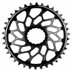 ABSOLUTE BLACK Plato corona ovalado DIRECT MOUNT EASTON GRAVEL 1x10-12V 718975VAR