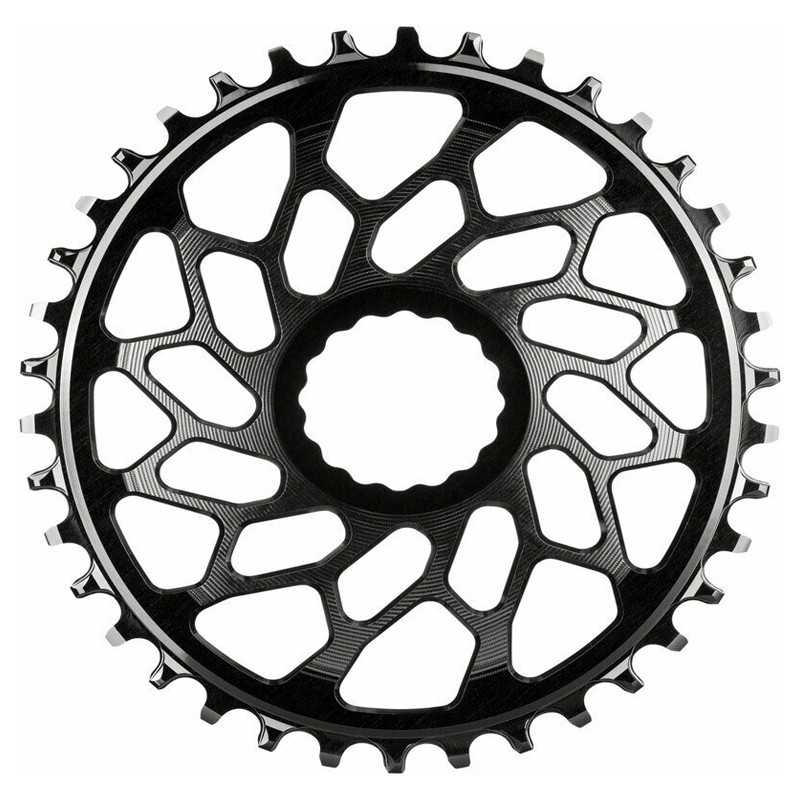 ABSOLUTE BLACK Plato corona ovalado DIRECT MOUNT EASTON GRAVEL 1x10-12V 718975VAR