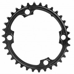 ABSOLUTE BLACK Asymmetric crown plate 4 arms 110 BCD SHIMANO 2x9-11V 719068VAR