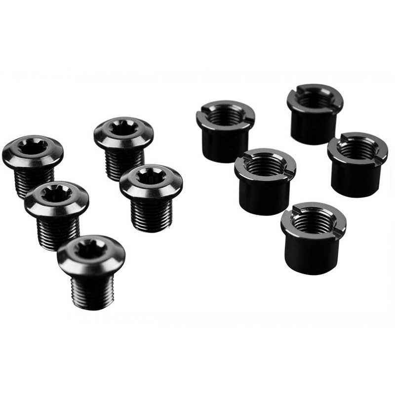 ABSOLUTE BLACK Kit tornillos largos para plato 5 brazos 719138