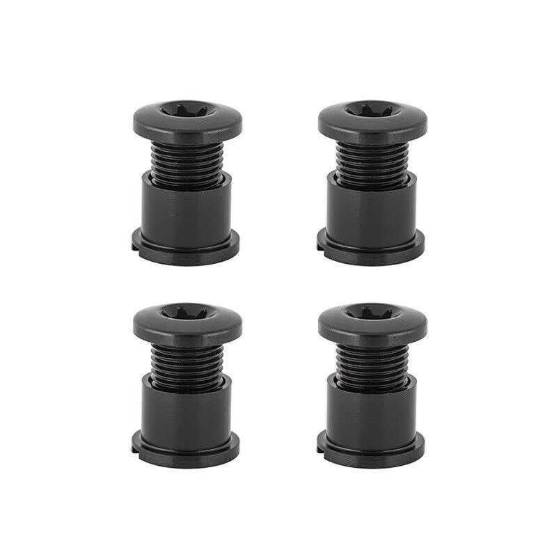 ABSOLUTE BLACK Kit tornillos largos para plato 4 brazos 719140