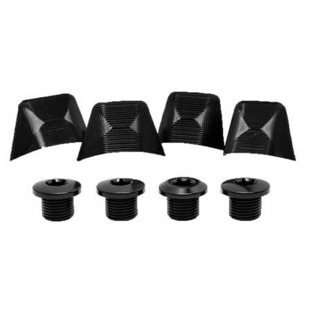 ABSOLUTE BLACK Kit tornillos tuercas plato para biela ULTEGRA 8000 719150VAR