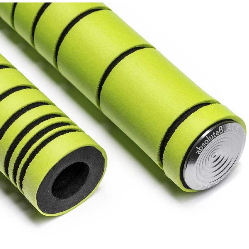 ABSOLUTE BLACK Juego de puños silicona DUAL DENSITY 719165VAR