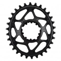 ABSOLUTE BLACK oval crown plate DIRECT MOUNT 3 MM OFFSET 148 BOOST SRAM 1x10-12V 720142VAR