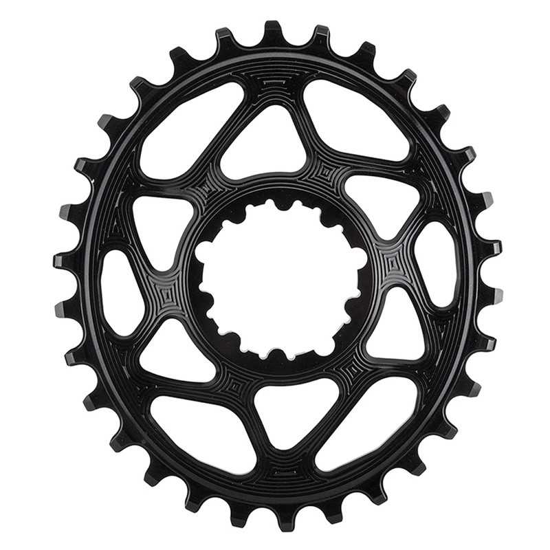 ABSOLUTE BLACK oval crown plate DIRECT MOUNT 3 MM OFFSET 148 BOOST SRAM 1x10-12V 720142VAR