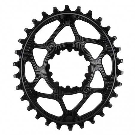 ABSOLUTE BLACK oval crown plate DIRECT MOUNT 3 MM OFFSET 148 BOOST SRAM 1x10-12V 720142VAR