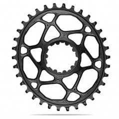 ABSOLUTE BLACK oval crown plate DIRECT MOUNT 3 MM OFFSET 148 BOOST SRAM 1x10-12V 720142VAR