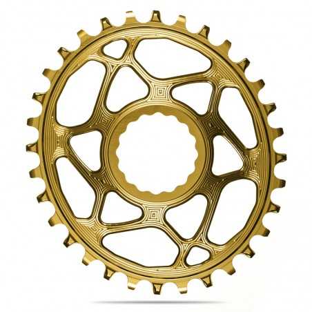 ABSOLUTE BLACK Plato corona ovalado DIRECT MOUNT 6 MM OFFSET RACE-FACE 1x10-12V 720150VAR