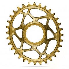 ABSOLUTE BLACK Plato corona ovalado DIRECT MOUNT 6 MM OFFSET RACE-FACE 1x10-12V 720150VAR