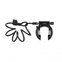 XLC Padlock for frame with non-removable key cable FANTOMAS II 180 CM 10 MM LO-F02 2502307012