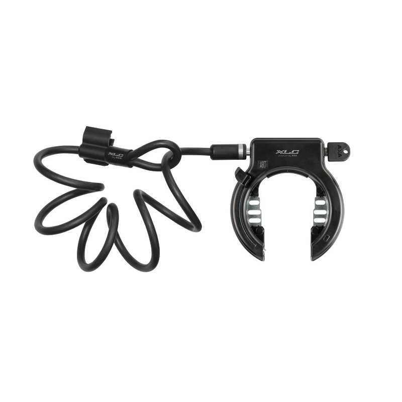 XLC Padlock for frame with non-removable key cable FANTOMAS II 180 CM 10 MM LO-F02 2502307012