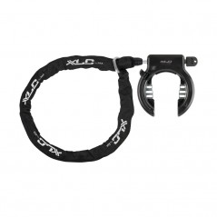XLC Frame padlock with non-removable key chain FANTOMAS II 120 CM 5.5 MM LO-F02 2502307015