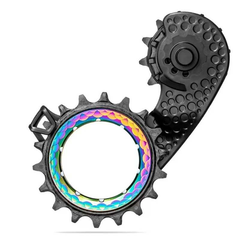 ABSOLUTE BLACK Jaula cambio trasero HOLLOWCAGE SRAM AXS CARBON 719377VAR