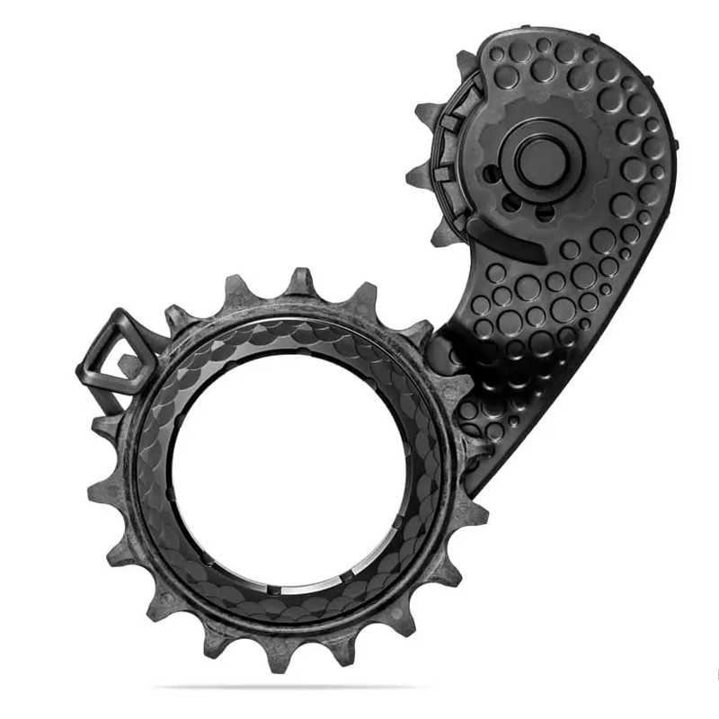 ABSOLUTE BLACK Jaula cambio trasero HOLLOWCAGE SRAM AXS CARBON 719377VAR