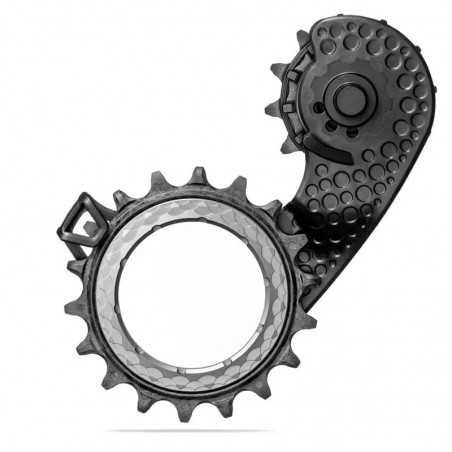 ABSOLUTE BLACK Jaula cambio trasero HOLLOWCAGE SRAM AXS CARBON 719377VAR