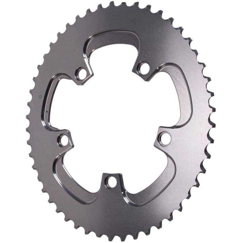 ABSOLUTE BLACK Oval crown plate 5 arms WINTER LINE 50T 110 BCD 2x10/11V 719802
