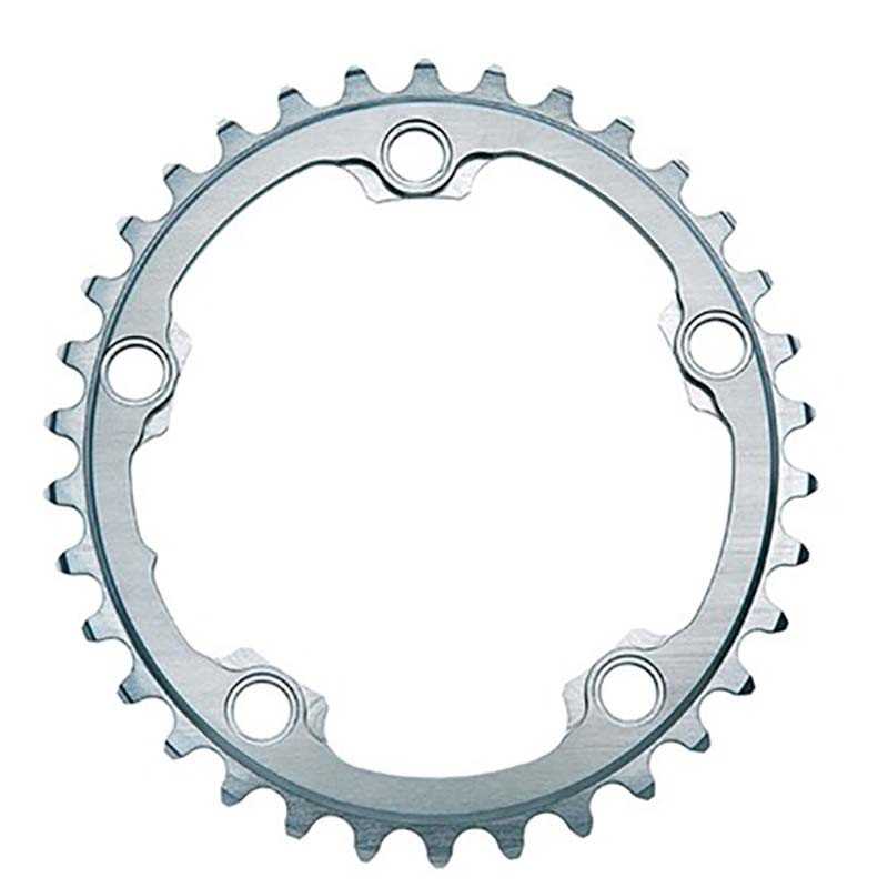 ABSOLUTE BLACK Oval crown plate 5 arms WINTER LINE 34T 110 BCD 2x10/11V 719804