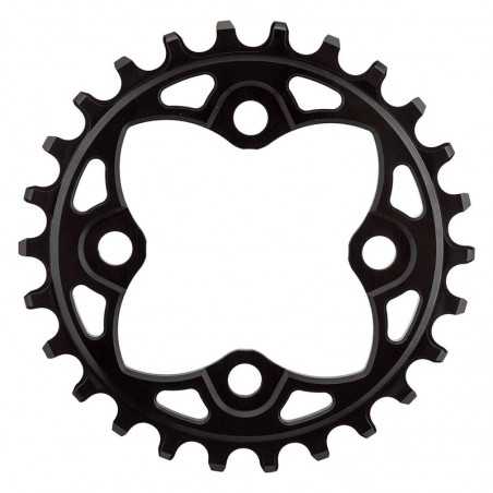 ABSOLUTE BLACK 4 ARMS CHAINRING 64 BCD 1x9-12V NARROW WIDE 719805