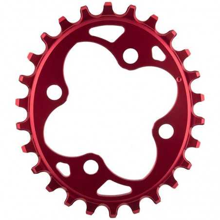 ABSOLUTE BLACK Plato corona ovalado 4 brazos 64 BCD 1x10-12V 720139VAR