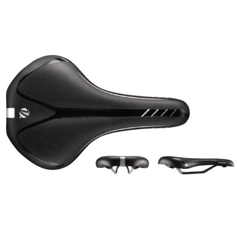 VELO Sillin asiento bicicleta prostático raíles ss D19-01 GEL D1 1111180