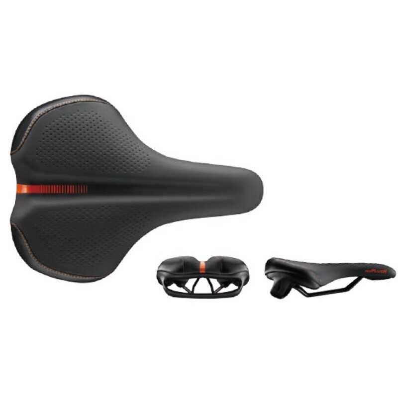 VELO Saddle seat bike prostatic rails SS B97-01 D1 U-CARRY 1111181