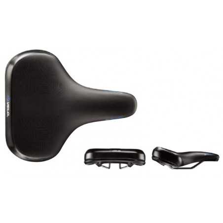 VELO Sillin asiento bicicleta raíles SS F32-01 COMFORT 1111185