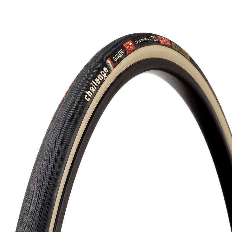 CHALLENGE Tubular cubierta plegable carretera HTU STRADA ULTRA SETA "S" 28X25 9006256
