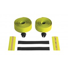MASSI Cinta manillar bicicleta SUMMER GEL AMARILLA 49498