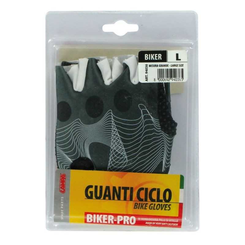 LAMPA Guantes bicicleta ciclismo cortos BIKER-PRO TG LAM94036