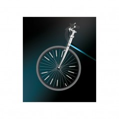 LAMPA Set of 10 reflective bands for bicycle spokes 3M SCOTCHLITE LAM93512
