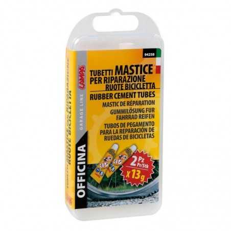 LAMPA Set 2 tubes putty repairs punctures for bicycle wheels 13 GR LAM94258