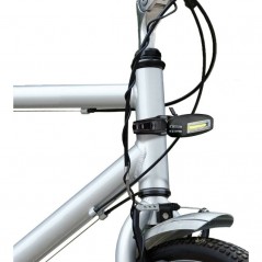 LAMPA Front bicycle light 3 functions rechargeable USB LAM93559