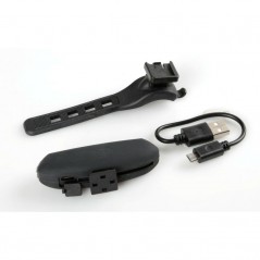 LAMPA Luz delantera bicicleta 3 funciones recargable USB LAM93559