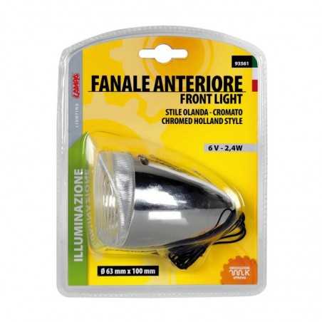 LAMPA Luz delantera bicicleta 63X100MM 6V-2 4W LAM93561